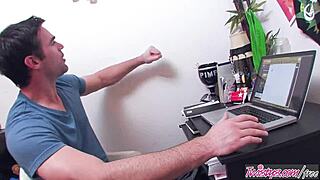 Twistys - Charles Dera Lexi Swallow Starring at Natural Neckin