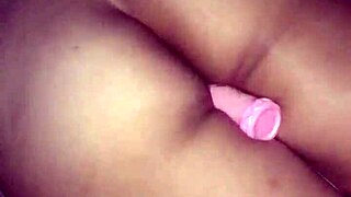 my wife's first double penetration with friends' dildos