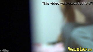 Who's watching this lingerie Asian babe in public?