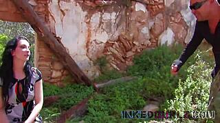 Inked gurlz - tattooed amateur milf hardcore public anal