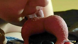 Humiliation and ball licking in the wildest fetish video