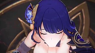 3d compilation of genshin impact anime scenes