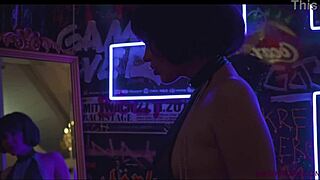 Olga Maria Veide Dances And Masturbates In Goth Striptease