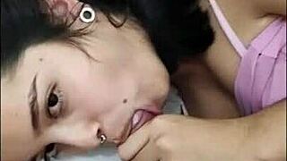 White Wolf OFC - putting the cock in the prostitute's mouth for her to suck on bed ft White Moon VIP