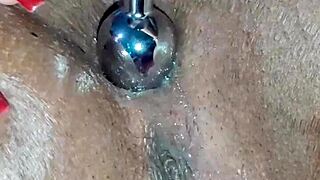 Trying out BDSM with oral and small tits, so exciting! 😈