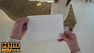 veronica clark's pussy and ass get plowed in pov