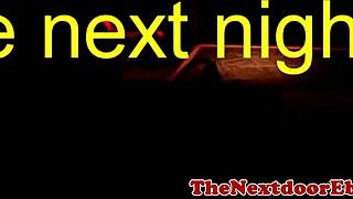 Watch this ripped ebony stud assfuck that white butt hard!