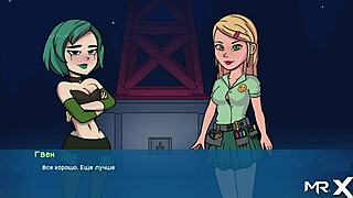 camp pinewood sex party episode 1, group creampie in full swing