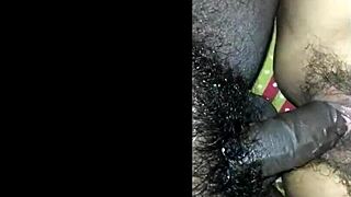 thick hairy pussy girl gets fucked hard