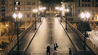 Old man eating young girl.