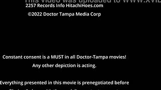 Man, Yasmine Woods is screaming with multiple orgasms from Doctor Tampa using HitachiHoes.com wand!