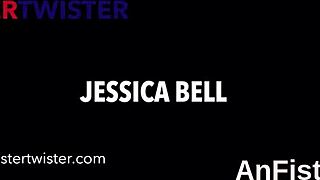 Kinky lesbian peaches explore narrow areas with fists