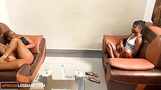 Ever tried fingering a black lesbian friend to squirting orgasm?