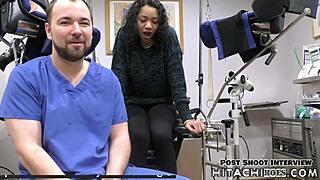 Man, Yasmine Woods is screaming with multiple orgasms from Doctor Tampa using HitachiHoes.com wand!