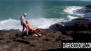 Did you see that seaside interracial DP with busty blonde Tarra White?