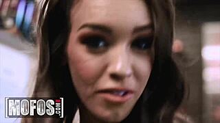 Beautiful Teen Charity Crawford Goes Shopping