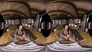 Virtual Taboo - Tea and Squirting with Blowjob Handjob