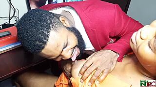 This girl went wild after watching a pornstar on video and fantasized about having sex with him in person