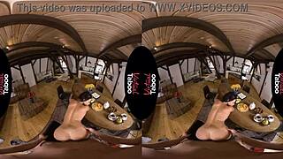 Virtual Taboo - Tea and Squirting with Blowjob Handjob