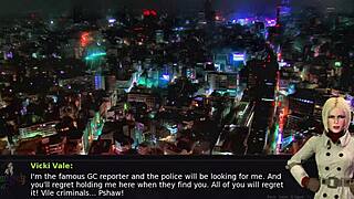 Vikki vale gives intense blowjob in batman grim city part 1.