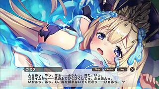 slime dungeon with kamira priestess