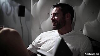 Petite Teen's Wild Encounter With Older Man's Massive Cock