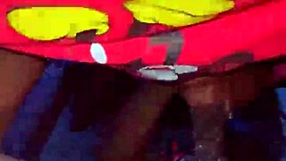 I watch the sloppy throatpie go wrong with cum everywhere