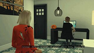 Sims 4 Wicked Halloween Part 2 - Punishment for Treason with Blonde Young 18+ Cheating