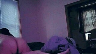 Caught my BBW wife on hidden cam getting pounded doggystyle. She had no clue!