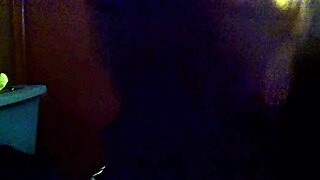 this milf feels so emotional giving an interracial blowjob