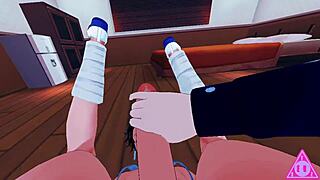 Koikatsu tanjiro kanao demon slayer have sex blowjob handjob and cumshot uncensored thereal3dstories