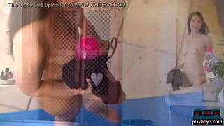 Petite Czech Milf Vanessa Angel Strips for Yoga with Playboy 😍