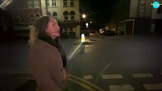 Girlfriend Flashes Tattoo And Masturbates Publicly On The Street