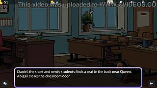 Finding a new university slut at Queen's Brothel 7