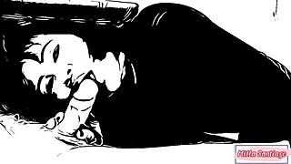 cartoon where the boss always wins against the petite asian teen employee no matter what