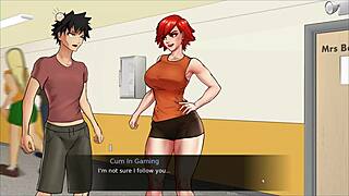 Confined with goddesses femdom hentai game pornplay ep 1 that student is bullied by the university girls