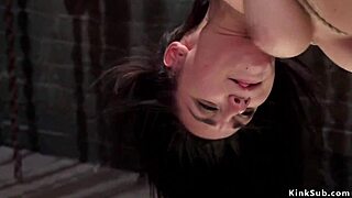 gabriella paltrova in stockings gets whipped.