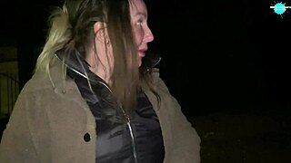 Girlfriend Flashes Tattoo And Masturbates Publicly On The Street