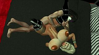 Just kiss this blonde's big tits.