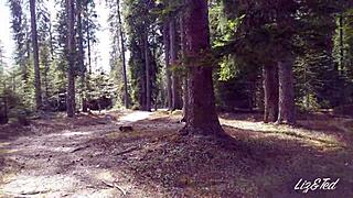 Feeling Wild with Liz and Ted in the Woods