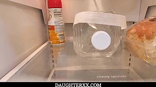 Asian stepdaughter Ember Snow enjoys spending time with her stepfather