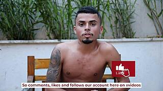 I fucked the young carioca bareback so hard