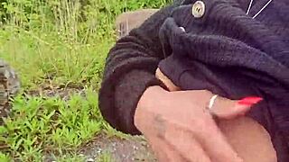 Slurping on the highway, flashing ass while cars pass by?