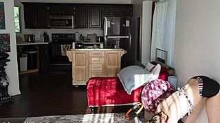 Damn! Teacher Shows Hairless Cunt in Cameltoe Lesson!