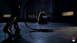 joker passionately fucks harley and catwoman with big cock