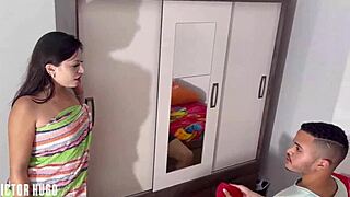 Pamela Pantera Sniffs Bruno Camaro's Underwear