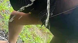 Slurping on the highway, flashing ass while cars pass by?