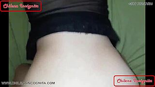 redhead has so much cum in her anus that it overflows, anal creampie everywhere