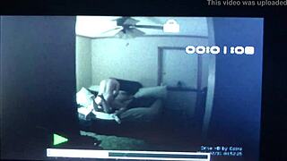 Young blonde bent over for hidden fuck