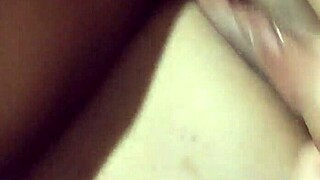 rough fuck creampie leaves wife dominated and squirting